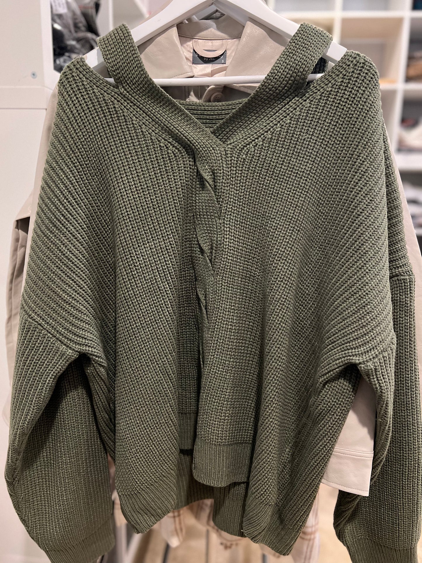 Monet Cutout Sweater