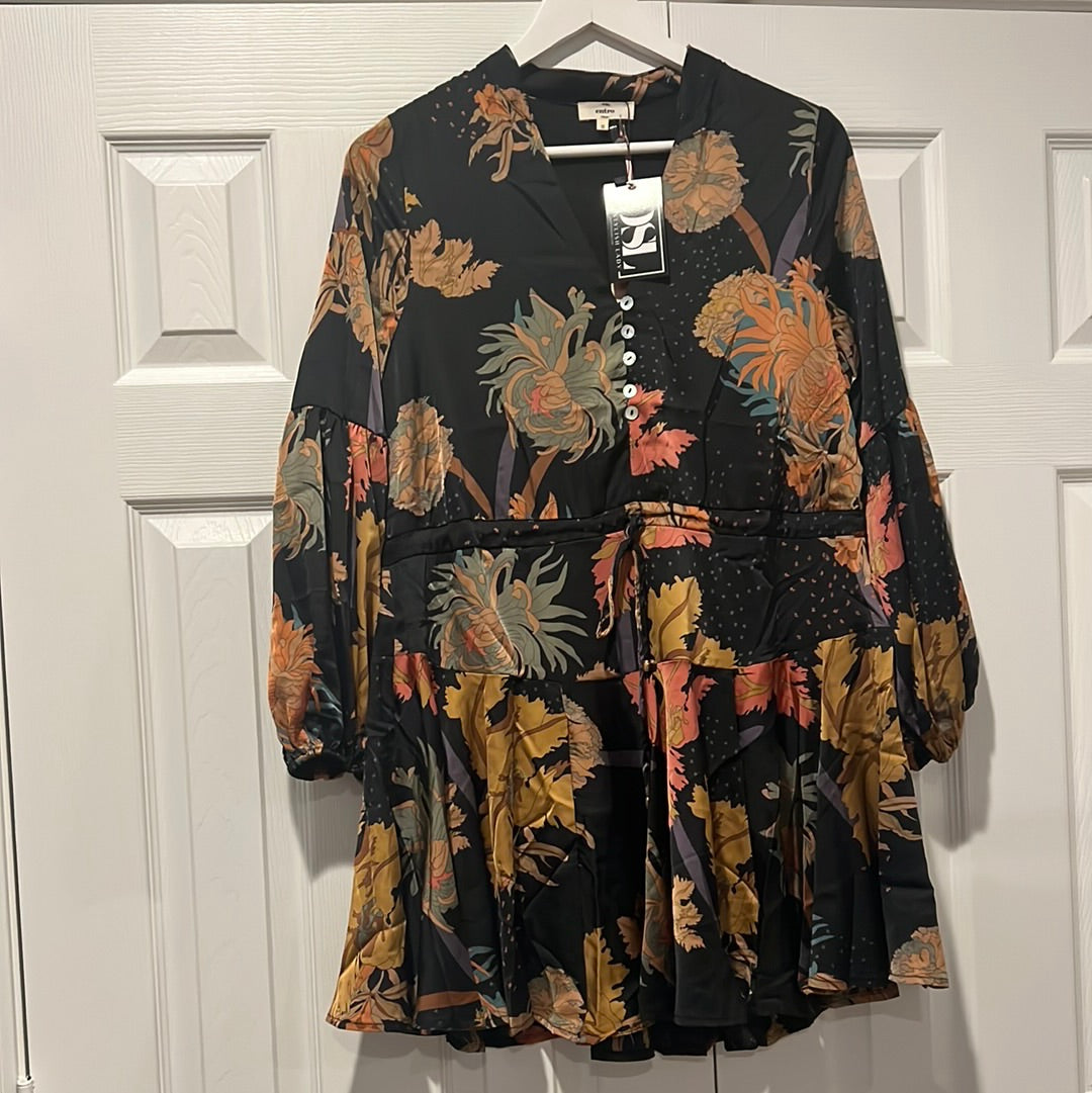 Katie Print Mini Dress