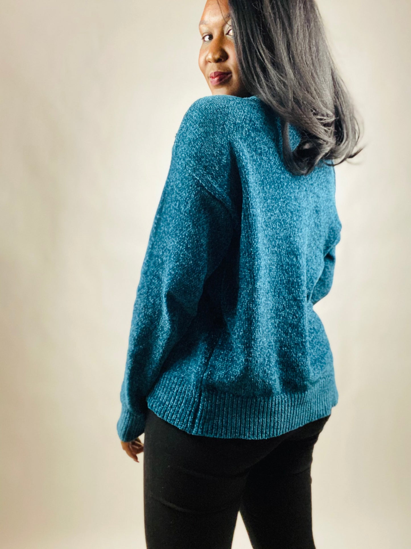 Sophia Cold Shoulder Sweater