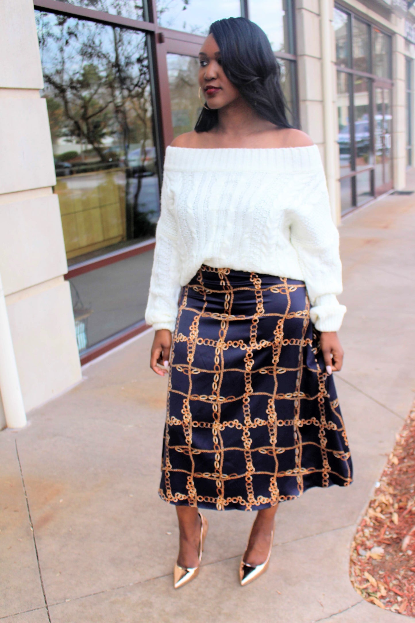 Vivica Off the Shoulder Sweater