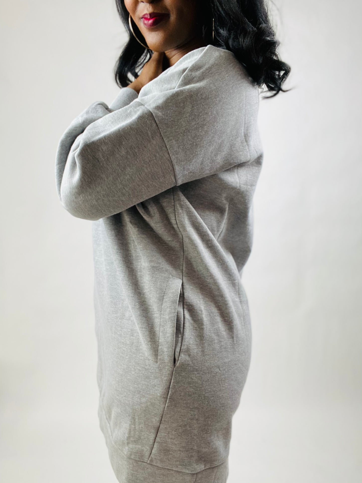 Zuri Crew Neck Full Body Sweatshirt