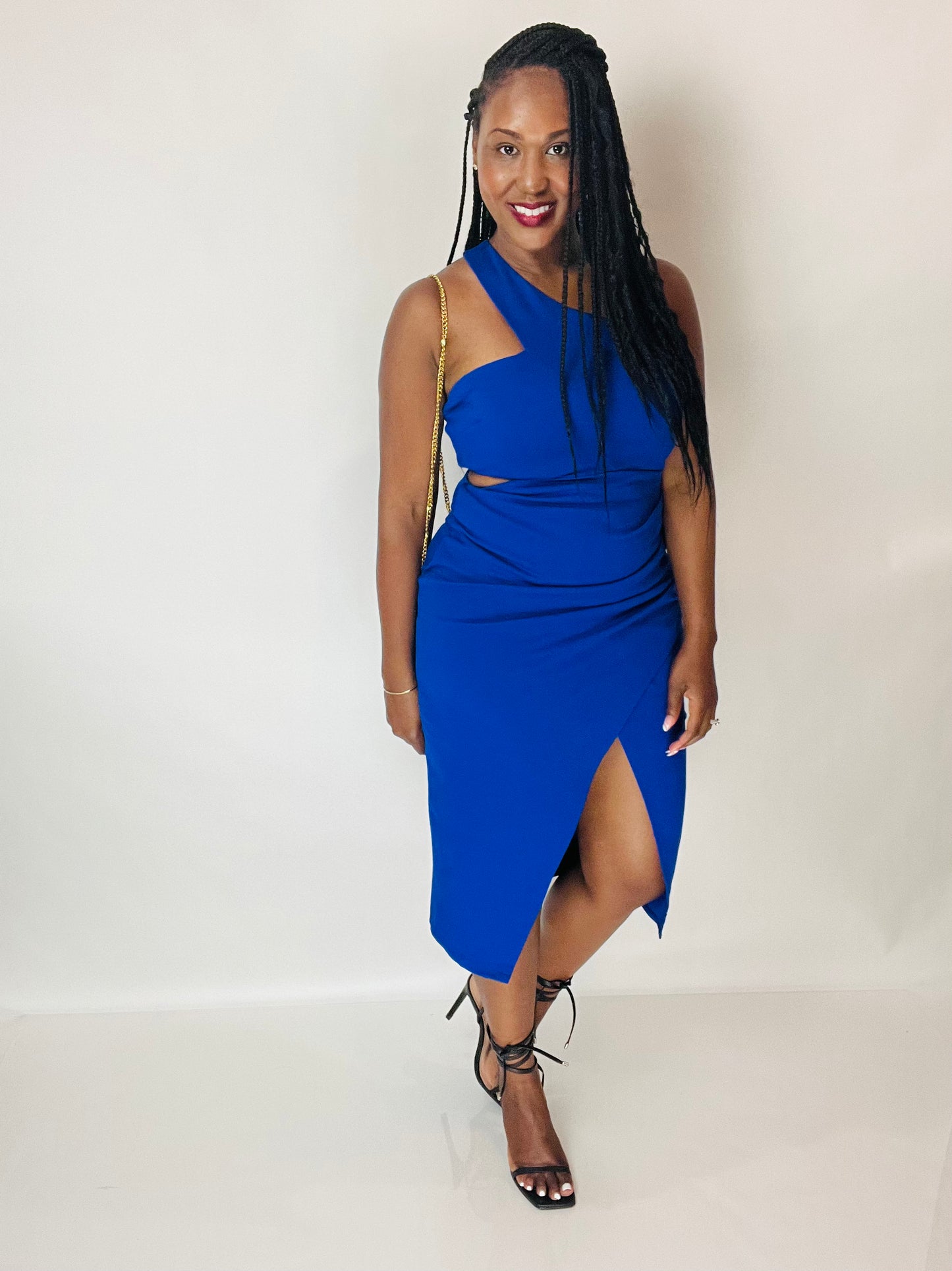 Aubrey Cutout Midi Dress