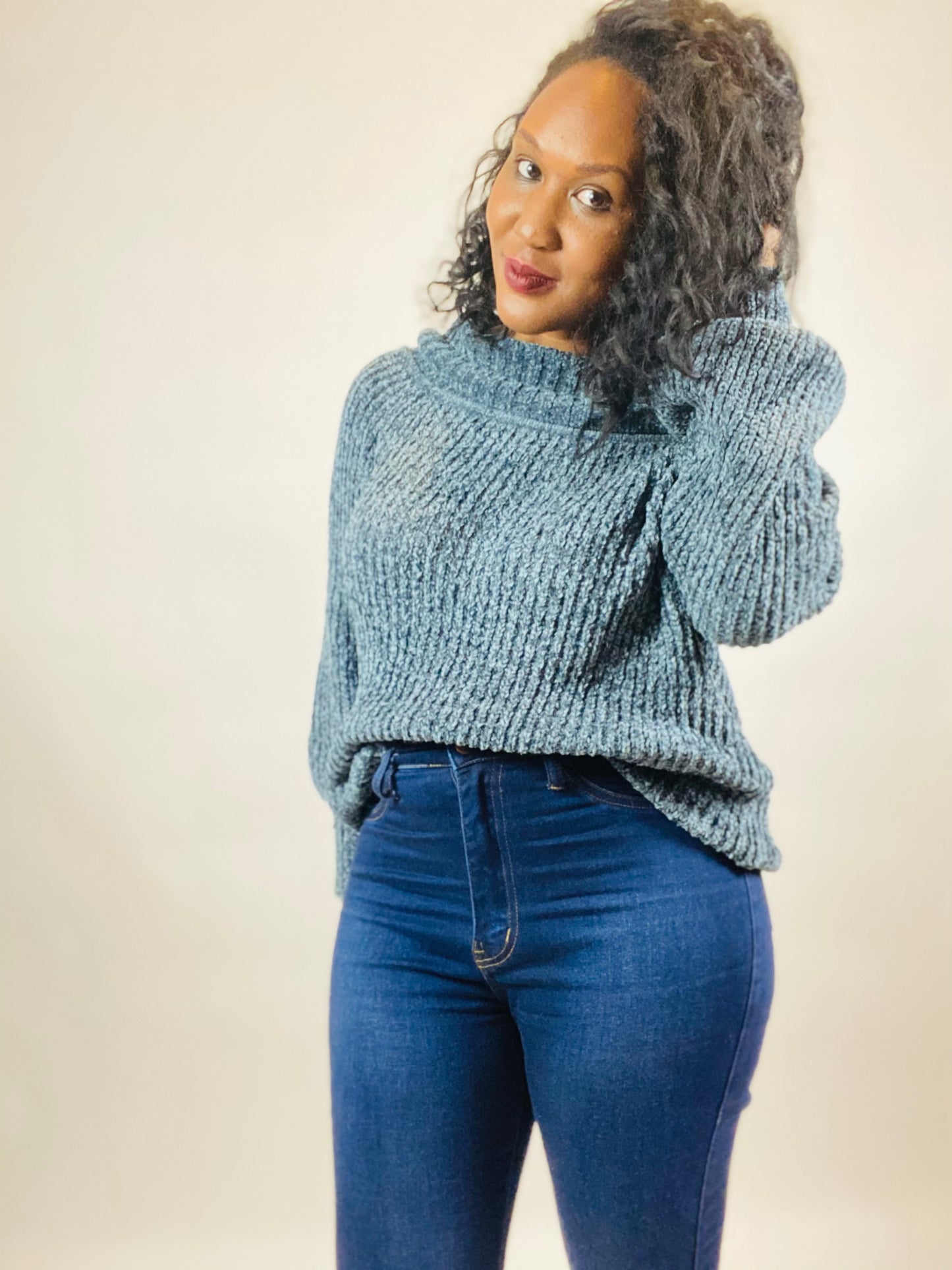 Olivia Off the Shoulder Sweater