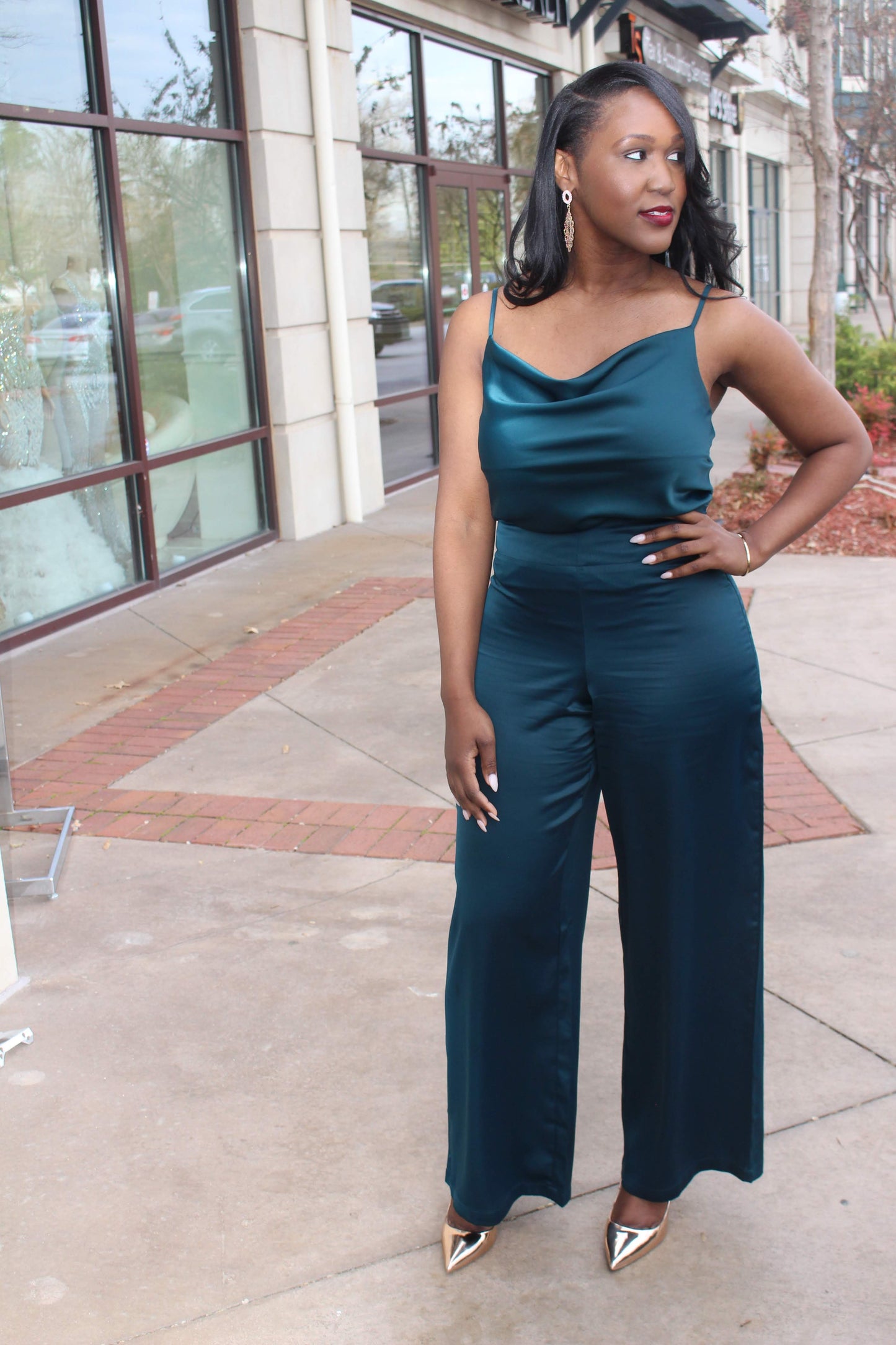 Monae Cowl Neck Cami