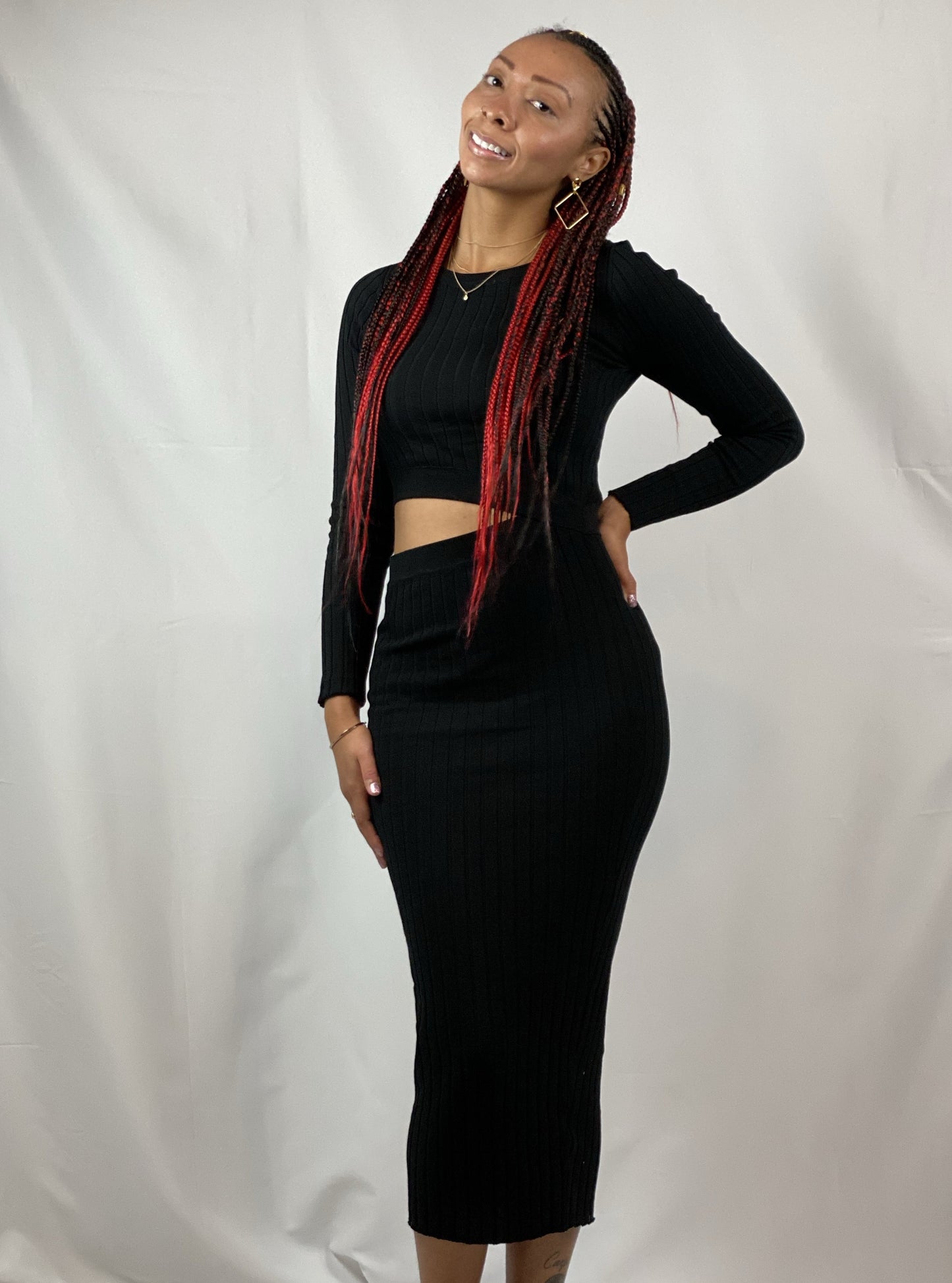 Adele Long Sleeve Dress