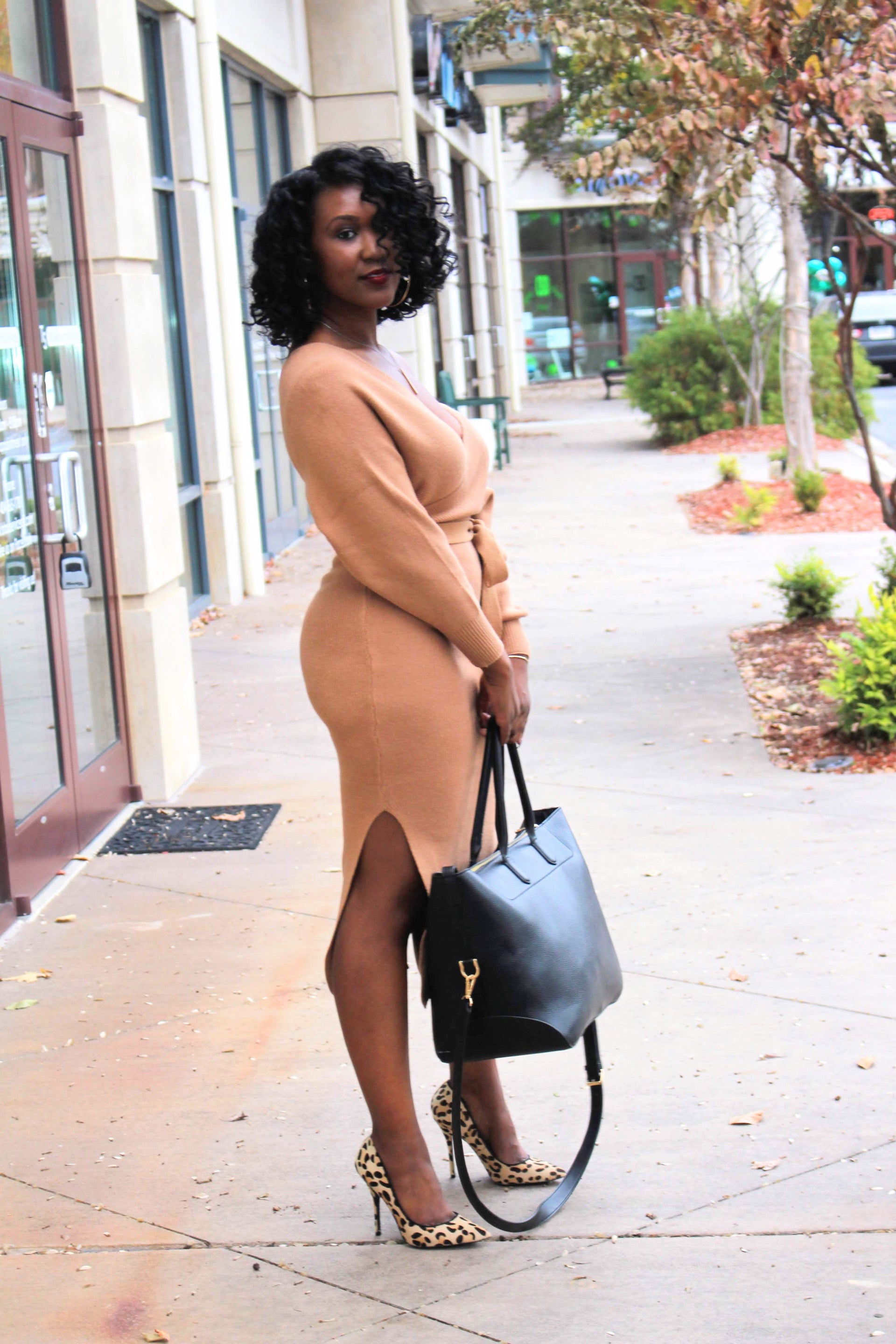 Renee Midi Sweater Dress