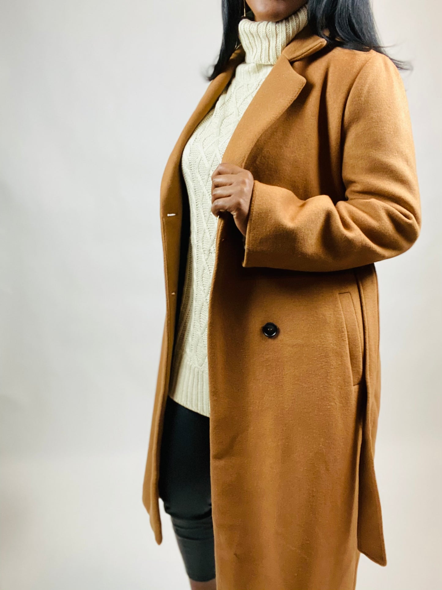 Monica Wool Blend Coat