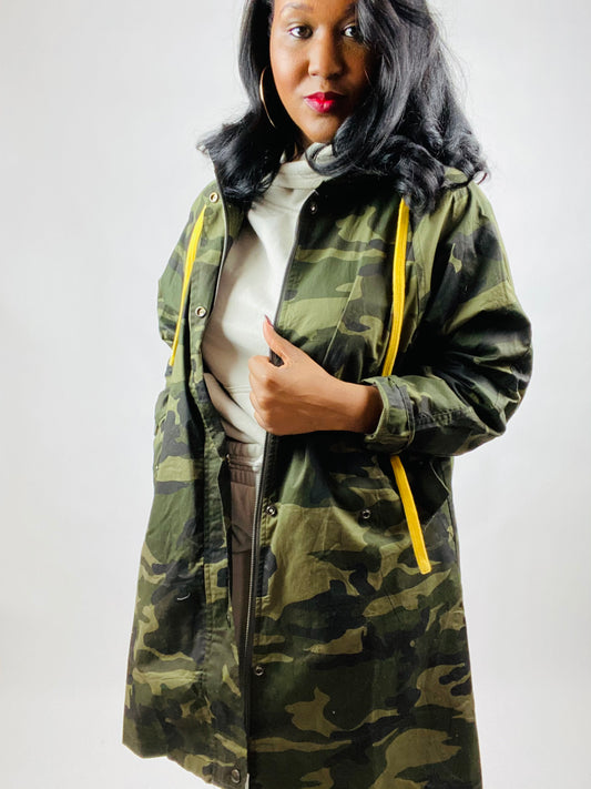 Riley Oversized Camo Jacket