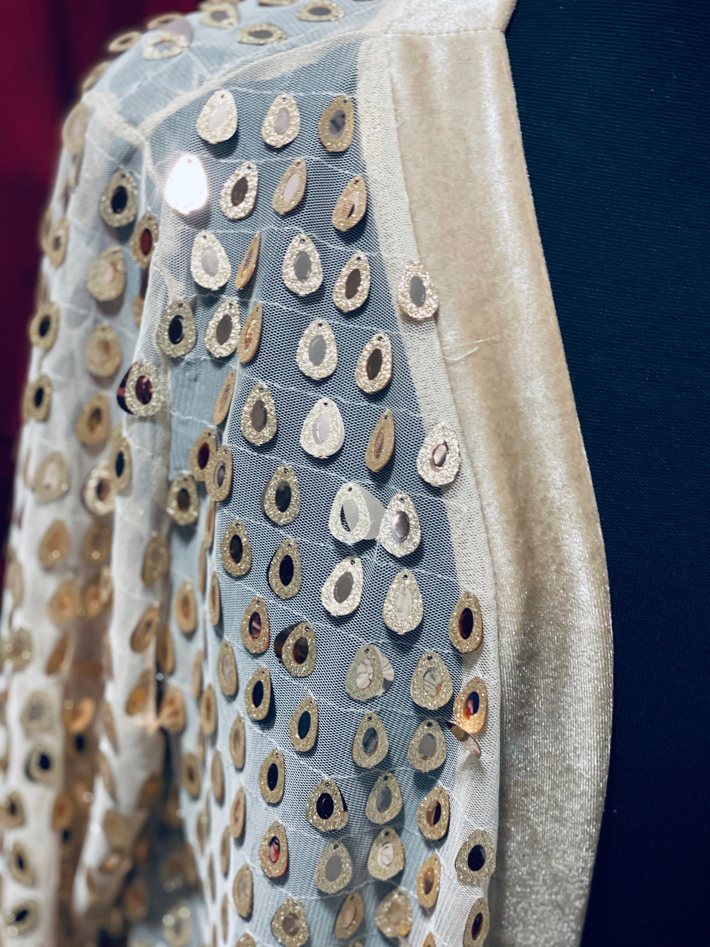 Nova Fringe Sequin Kimono