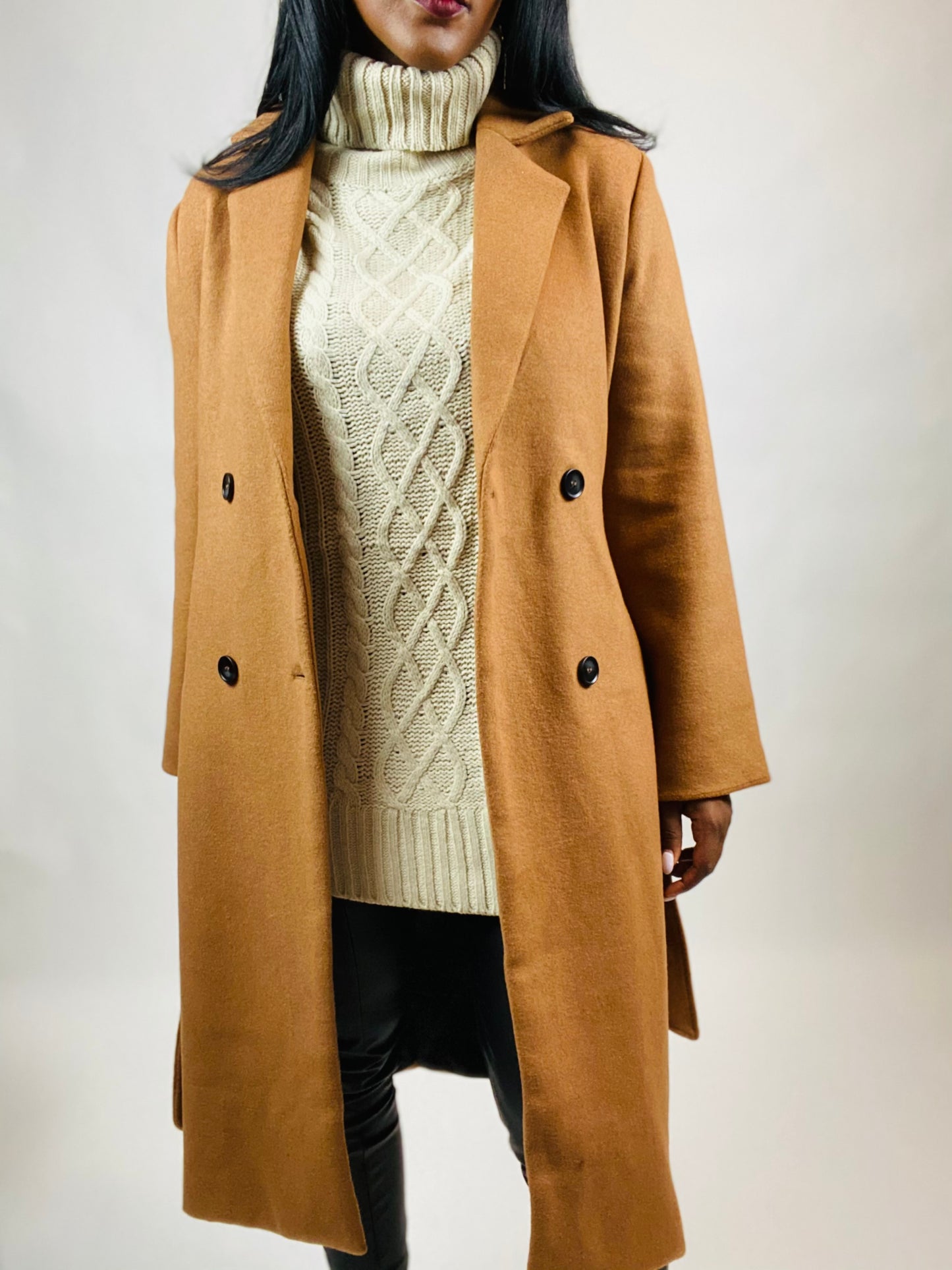 Monica Wool Blend Coat