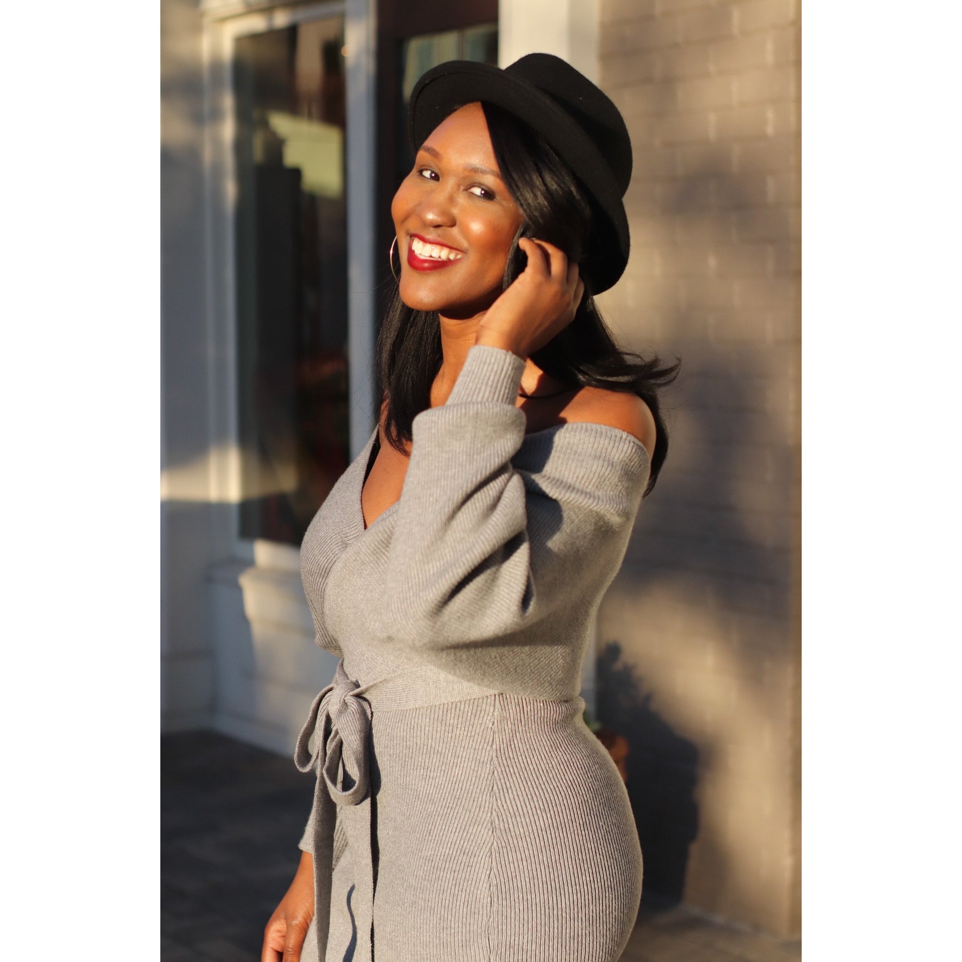 Renee Midi Sweater Dress One Stylish Lady Renee Midi Sweater Dress One Stylish Lady